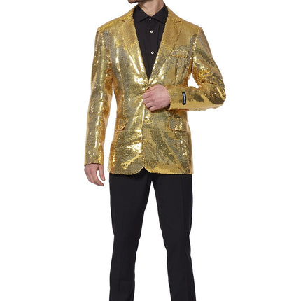 Paillettes per abiti dorati