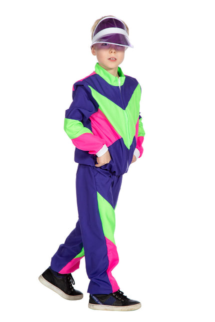 Tuta da ginnastica anni '80 Bambino
