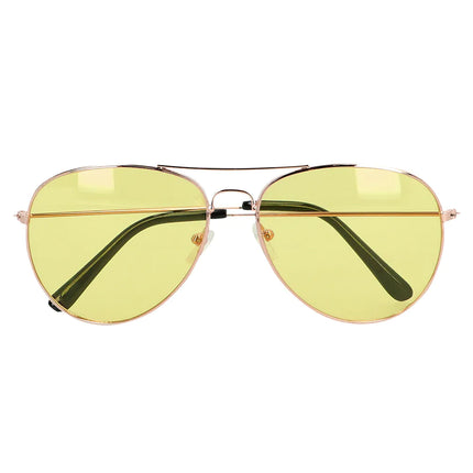 Occhiali Neon 80S Blu Giallo