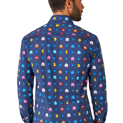 Camicia Pixel PAC-MAN Uomo <tc>OppoSuits</tc>