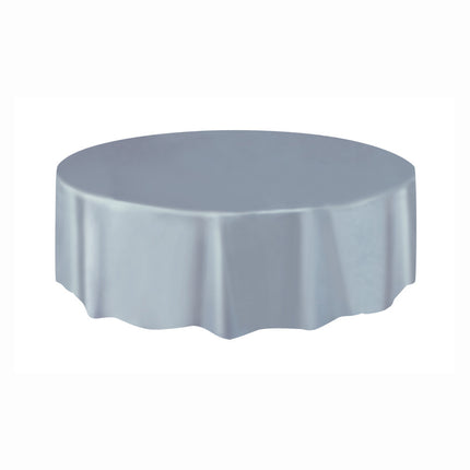 Tovaglia d'argento rotonda 2,13m