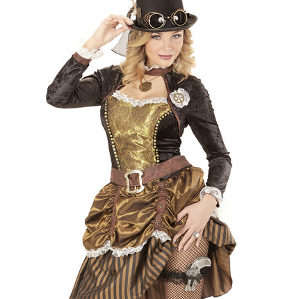 Cappello Occhiali Steampunk