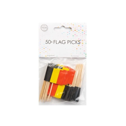 Bastoncini da cocktail Belgio 8cm 50pz