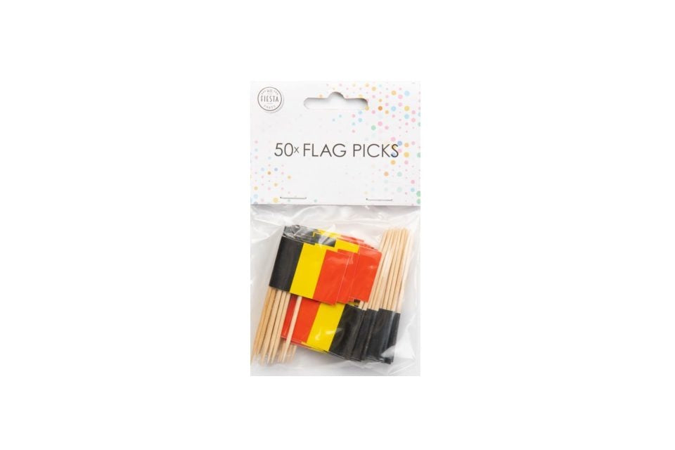 Bastoncini da cocktail Belgio 8cm 50pz