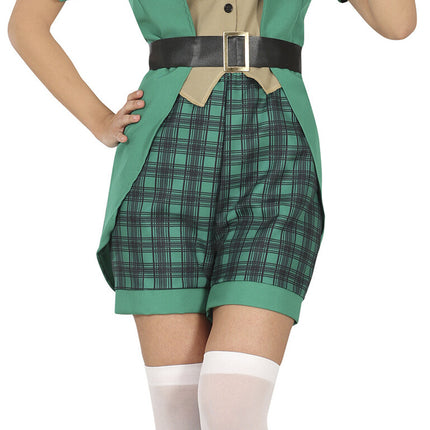 St. Costume da donna per la festa di San Patrizio
