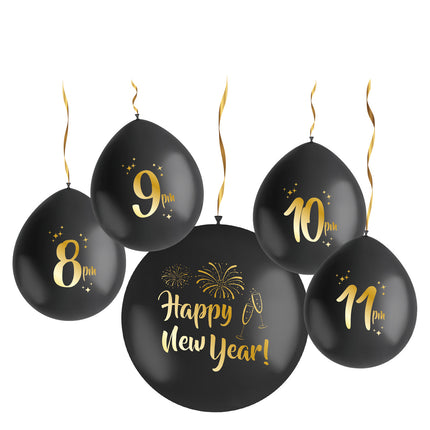 Palloncini di Capodanno 33cm 5pz