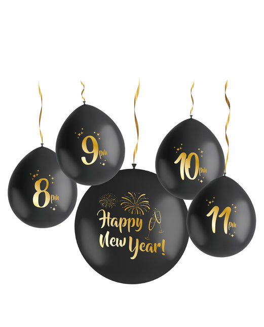 Palloncini di Capodanno 33cm 5pz