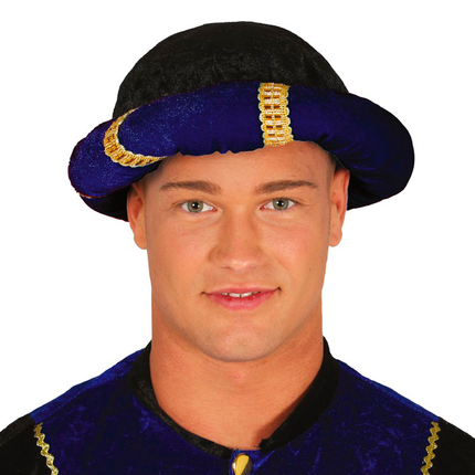 Turbante blu