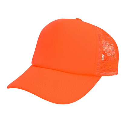 Cappello arancione neon regolabile