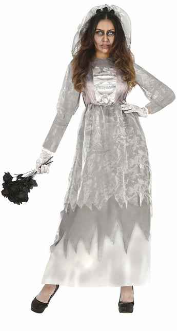 Costume di Halloween da donna da sposa fantasma