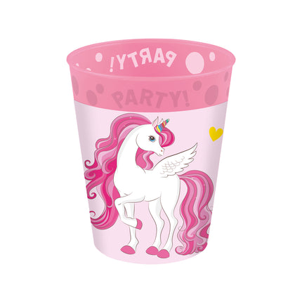 Tazza Unicorno riutilizzabile 250ml