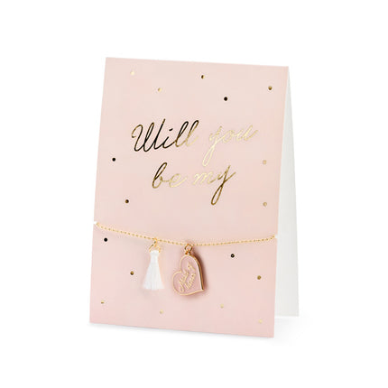 Biglietto d'auguri Will You Be Bracciale 14,8 cm