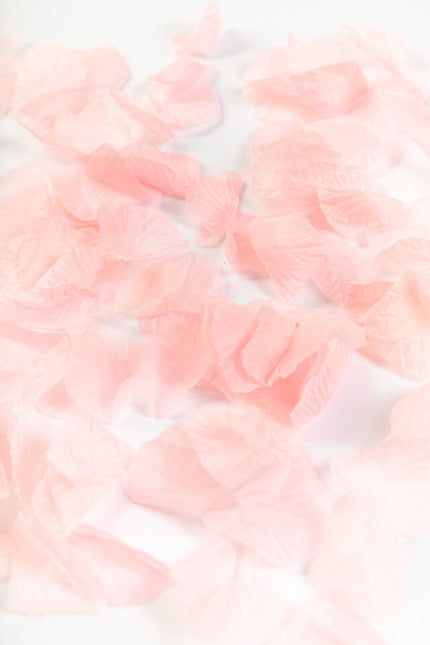 Petali di rosa rosa chiaro 53gr 500pz