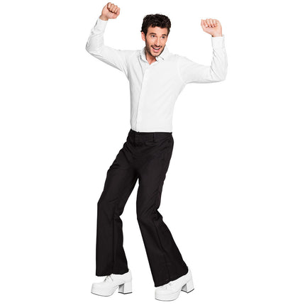 Pantaloni da discoteca neri M/L