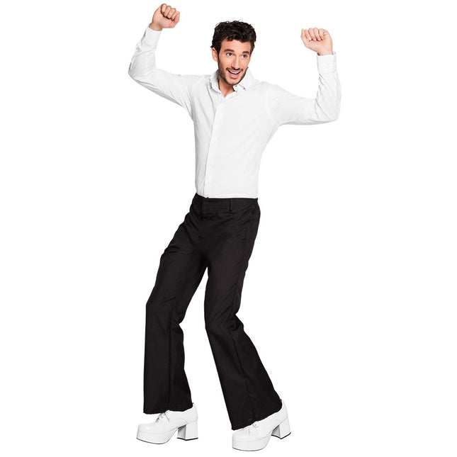 Pantaloni da discoteca neri M/L