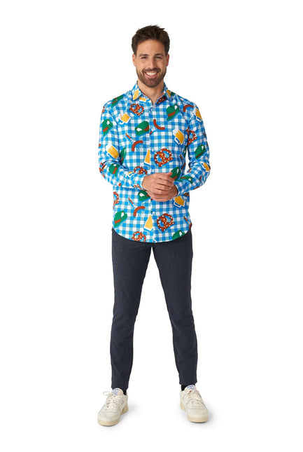 Camicia Oktoberfest Uomo <tc>Suitmeister</tc>