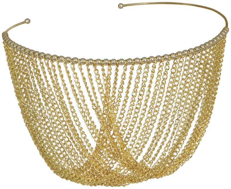 Collana Disco 70S Oro