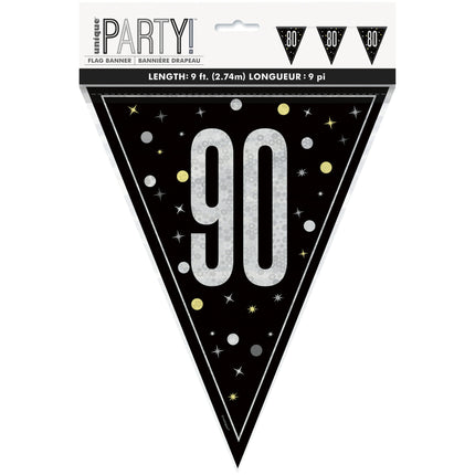 Bandiera 90 anni 2,74 m