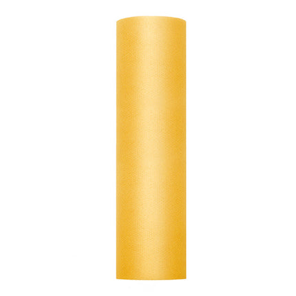 Rotolo di tulle giallo rigido 30cm 50m
