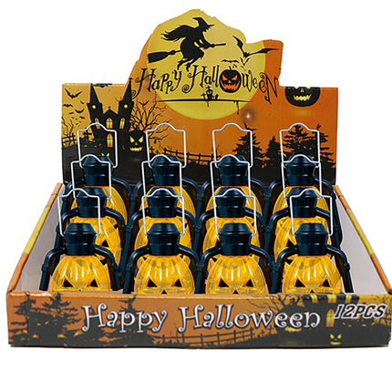 Decorazione da tavolo Halloween Lanterna di zucca 10 cm