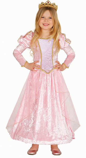 Vestito da principessa rosa ragazze