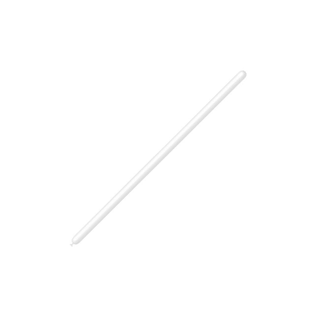 Palloncini bianchi da modellare da 2,5 cm 150 cm 100 pezzi