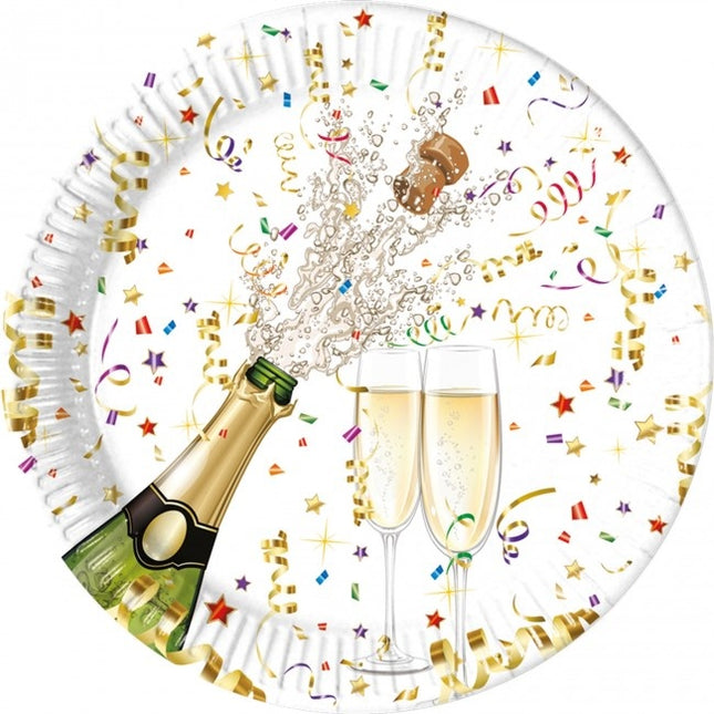 Piatti Sparkling Celebration 23cm 8pz