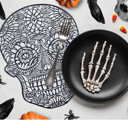 Tovagliette Halloween Teschio 38cm