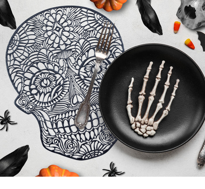 Tovagliette Halloween Teschio 38cm
