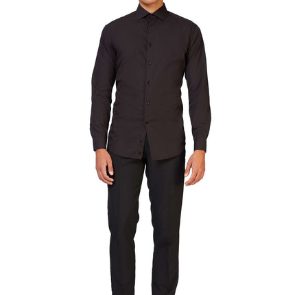 Camicia nera uomo <tc>OppoSuits</tc>