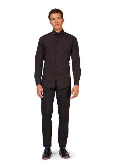 Camicia nera uomo <tc>OppoSuits</tc>