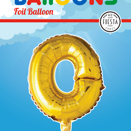 Palloncino in foil Lettera O Oro XL 102cm vuoto