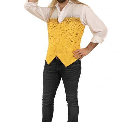Gilet Beer Pattern Uomo