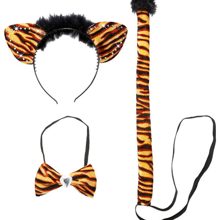 Set di costumi da tigre, 3 pezzi