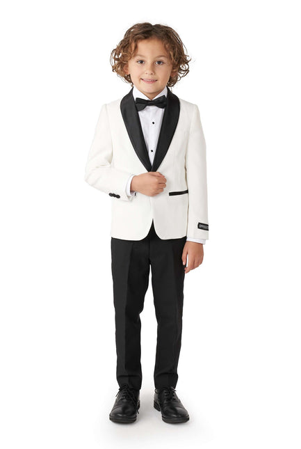 Ragazzo in smoking bianco <tc>OppoSuits</tc>