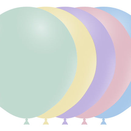 Palloncini colorati pastello 45cm 25pz