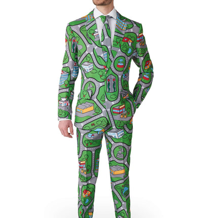 Gioca a Tappeto Verde Uomo <tc>Suitmeister</tc>