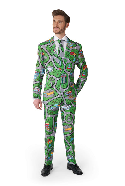 Gioca a Tappeto Verde Uomo <tc>Suitmeister</tc>