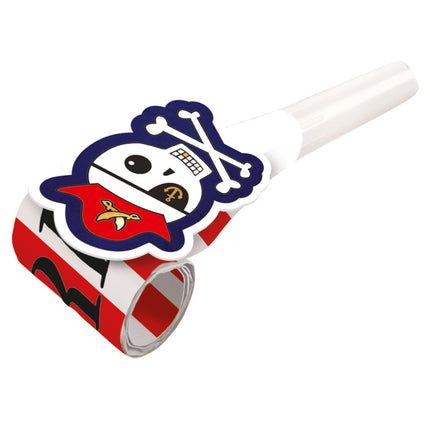Linguette a rullo Pirates 30cm 8pz
