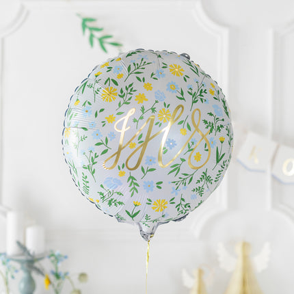 Palloncino ad elio Ihs vuoto 45cm