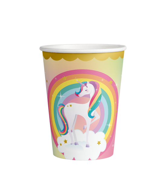 Tazze Unicorno 9cm 8pz
