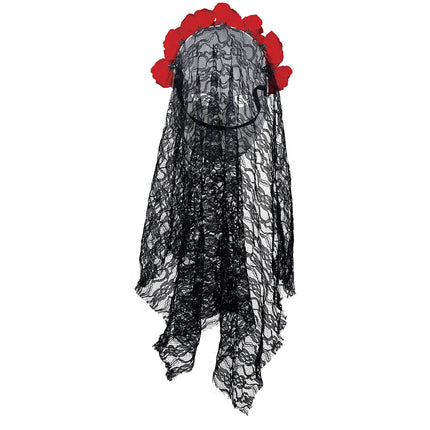Velo maschera Dia De Los Muertos