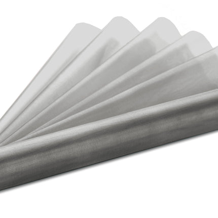 Tessuto Organza Grigio 36cm 9m