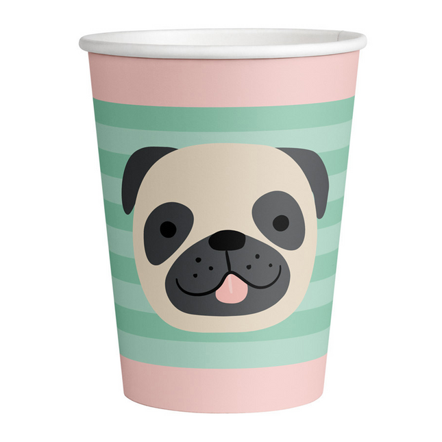 Bicchieri di carta Hello Pets 250ml 8pz