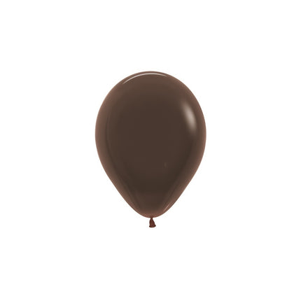 Palloncini Marrone Cioccolato 12cm 50pz