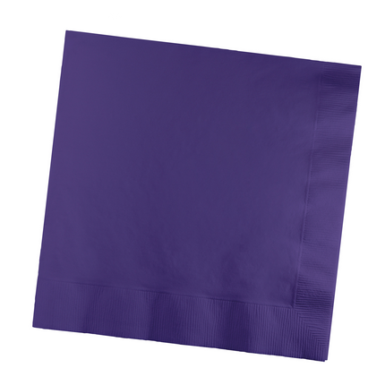 Tovaglioli viola a 3 strati 41 cm 25 pezzi