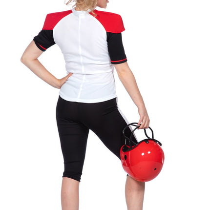 Costume da football americano donna