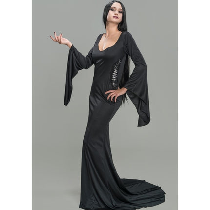 Costume Wednesday Morticia Dress