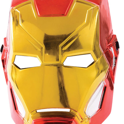 Maschera Iron Man metallizzata