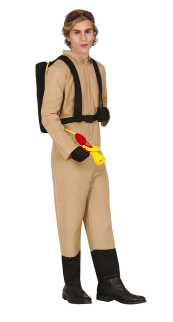 Costume di Halloween da cacciatore di fantasmi per uomo